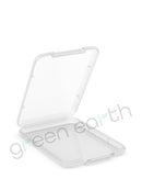 Hinged Lid Slim Plastic Containers 5.3mm | 1000 Count Clear Green Earth Packaging - 7