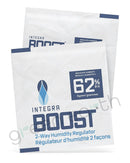 Integra Boost 2-Way Humidity Control Packs | 8 Grams - White - 62% | Sample Green Earth Packaging - 1