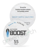 Integra Boost Humidity Control Packs for Caps | 53mm - White - 55% | Sample Green Earth Packaging - 1