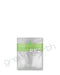 Pinch N Pull | CR & Tamper Evident | Matte Mylar Bag w/ Window & Tear Notch 3.6" x 4.5" | Green Earth Packaging - 5