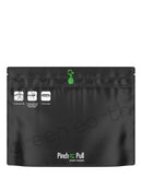 Pinch N Pull | Child Resistant & Tamper Evident | Matte Opaque Mylar Bags w/ Tear Notch 12" x 9" | Green Earth Packaging - 10