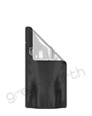 Pinch N Slide Child Resistant & Tamper Evident V3.0 Matte Black Mylar Bags w/ Window & Tear Notch | 3.6in x 5.7in - 1