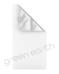 Pinch N Slide | CR & Tamper Evident | V3.0 Matte Mylar Bag w/ Window & Tear Notch 5" x 8.8" | White Green Earth Packaging - 9