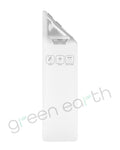 Pinch N Slide | CR & Tamper Proof | V3.0 Matte Mylar Bag w/ Window & Tear Notch 2.4" x 7.9" | White Green Earth Packaging - 6