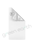 Pinch N Slide | CR & Tamper Evident | V3.0 Matte Mylar Bag w/ Window & Tear Notch 4" x 7.4" | White Green Earth Packaging - 8