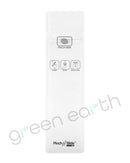 Pinch N Slide | CR & Tamper Proof | V3.0 Matte Opaque Mylar Bag w/ Tear Notch 2.4" x 7.9" | White Green Earth Packaging - 13