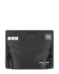 Pinch N Slide | CR & Tamper Evident | V3.0 Matte Opaque Flexible Pouches w/ Tear Notch 12" x 9" | Green Earth Packaging - 7