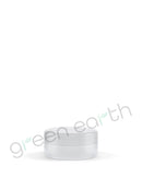 Platinum Cured Non-Stick Reusable Translucent Small Silicone Jars w/ Lids 5mL | Clear - Green Earth Packaging - 2
