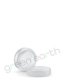 Platinum Cured Non-Stick Reusable Translucent Small Silicone Jars w/ Lids 5mL | Clear - Green Earth Packaging - 3