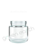 Rounded Base Recyclable 53/400 Clear Glass Jars 3.75oz | 32 Count Clear Green Earth Packaging - 5