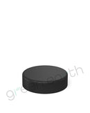Screw Top Flat Smooth Matte Plastic 50/400 Lids 50-400 | 100 Count Black Green Earth Packaging - 3