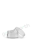 Small Recyclable Clear Plastic Jars w/ Lids & White Silicone Inserts | 7 mL - SMPL-CCS7ML - Green Earth Packaging - 1