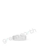 Small Recyclable Clear Plastic Jars w/ Lids & White Silicone Inserts 5 mL | Clear - Green Earth Packaging - 12