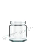 Straight Sided Clear Recyclable 50/400 Glass Jars 3 Oz | 100 Count Clear Green Earth Packaging - 6