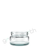 Straight Sided Clear Recyclable 50/400 Glass Jars 1 Oz | 200 Count Clear Green Earth Packaging - 1