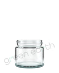 Straight Sided Clear Recyclable 50/400 Glass Jars 2 Oz | 200 Count Clear Green Earth Packaging - 5