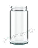 Straight Sided Clear Recyclable 50/400 Glass Jars | 6 Oz - Clear | Sample Green Earth Packaging - 1