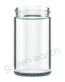 Straight Sided Clear Recyclable 63/400 Glass Jars 10 Oz | 36 Count Clear Green Earth Packaging - 6