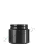 Straight Sided Recyclable 53/400 Plastic Jars 3 Oz | 100 Count Black Green Earth Packaging - 8