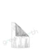 Tamper Evident | Glossy Mylar Bags w/ Window Tear Notch 3.6in x 5in | White No Tear Notch Green Earth Packaging - 18