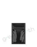 Tamper Evident | Glossy Mylar Bags w/ Window Tear Notch 3in x 4.5in | Black Tear Notch Green Earth Packaging - 3