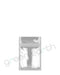 Tamper Evident | Glossy Mylar Bags w/ Window Tear Notch 3in x 4.5in | Black Tear Notch Green Earth Packaging - 4