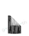 Tamper Evident | Glossy Mylar Bags w/ Window Tear Notch 3.6in x 5in | Black Tear Notch Green Earth Packaging - 8