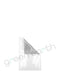 Tamper Evident | Glossy Mylar Bags w/ Window Tear Notch 3in x 4.5in | White No Tear Notch Green Earth Packaging - 15