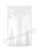Tamper Evident Glossy Opaque Mylar Bags w/ Tear Notch | 4in x 6.6in (Large) - Tear Notch | Sample Green Earth Packaging - 1