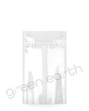 Tamper Evident Glossy Opaque Mylar Bag w/ Tear Notch | 4in x 6.6in (Small) - No Tear Notch | Sample Green Earth Packaging - 1