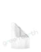 Tamper Evident | Matte Mylar Bags w/ Window & Tear Notch 3.6in x 5in | White No Tear Notch Green Earth Packaging - 25