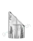 Tamper Evident | Matte Mylar Bags w/ Window & Tear Notch 4" x 6.5" (Small) | Silver No Tear Notch Green Earth Packaging - 34