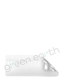 Tamper Evident | Matte Mylar Bags w/ Window & Tear Notch 6in x 2.7in | White No Tear Notch Green Earth Packaging - 23
