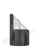 Tamper Evident Matte Mylar Bags w/ Window & Tear Notch | 4in x 6.5in (Small) - Tear Notch | Sample Green Earth Packaging - 1