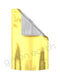 Tamper Evident | Matte Mylar Bags w/ Window & Tear Notch 4in x 6.5in (Large) | Gold Tear Notch Green Earth Packaging - 40