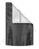 Tamper Evident | Matte Mylar Bags w/ Window & Tear Notch 6in x 9.3in | Black Tear Notch Green Earth Packaging - 16