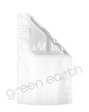 Tamper Evident | Matte Mylar Bags w/ Window & Tear Notch 4in x 6.5in (Large) | White Tear Notch Green Earth Packaging - 28