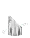 Tamper Evident | Matte Mylar Bags w/ Window & Tear Notch 3.6in x 5in | Silver Tear Notch Green Earth Packaging - 32