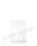 Tamper Evident Matte Opaque Mylar Bags w/ Tear Notch | 3.6in x 5in - Tear Notch | Sample Green Earth Packaging - 1