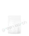 Tamper Evident | Matte Opaque Mylar Bags w/ Tear Notch 3.6in x 5in | White No Tear Notch Green Earth Packaging - 16