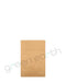 Tamper Evident | Opaque Kraft Paper Mylar Bags 3in x 4.5in | 1000 Count Brown Green Earth Packaging - 1