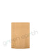 Tamper Evident | Opaque Kraft Paper Mylar Bags 3.6in x 5in | 1000 Count Brown Green Earth Packaging - 5