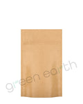 Tamper Evident | Opaque Kraft Paper Mylar Bags 4in x 6.5in | 1000 Count Brown Green Earth Packaging - 6
