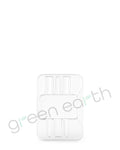Tin Container Recyclable Plastic Insert Tray Mini 3 Part | 100 Count Clear Green Earth Packaging - 1